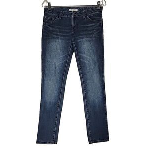 Comfort Basic Skinny Jeans Size 30 Medium Wash Blue Denim 5 Pocket 30X27